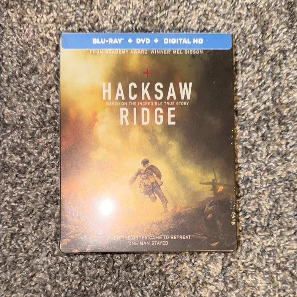 Hacksaw Ridge METAL CASE Blu-ray DVD Digital HD